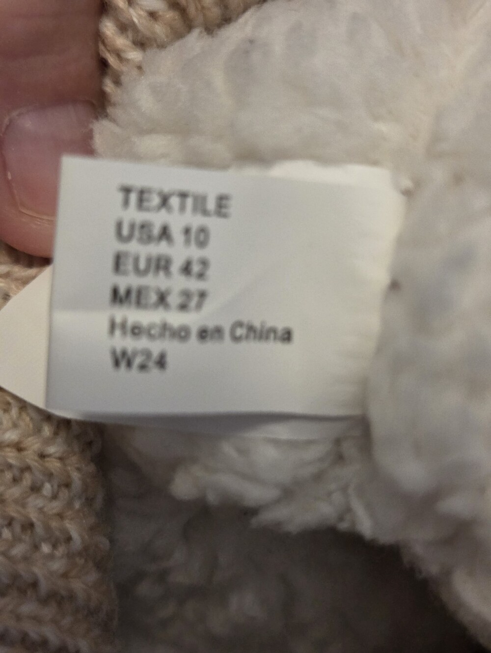 MUK LUKS Cheryl Mid-Calf Winter Boots Light Pink Cable Knit NWOT Size 10 - Picture 8 of 10